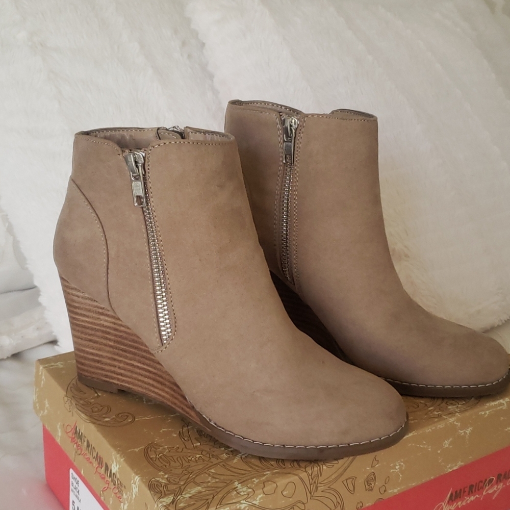 Madden girl wedge  booties NWOT